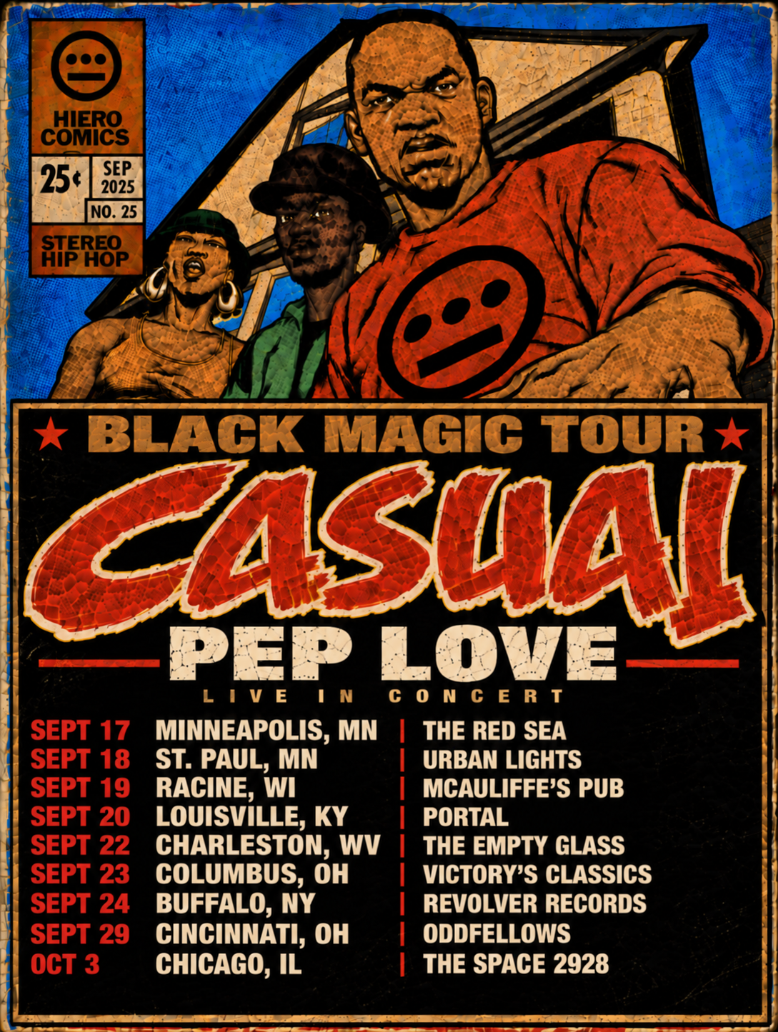 Casual Black Magic Tour US
